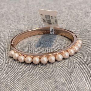 Kate spade pearl rose gold bracelet NWT
